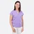 Schnittmuster Damenshirt Romanit Jersey Lila nähen