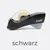 Klebebandabroller "Beppi" schwarz