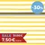 Sale Streifenjersey Ice Cream Stripes Lemon
