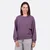 Viskose Strickstoff lila Pullover DIY selber nähen