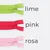 Reißverschluss Nahtverdeckt 25 cm, lime, pink, rosa