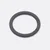 Ring mit Schnappverschluss, 40mm, 1 Stück, Dunkelgrau D306