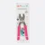 PRYM Love Vario Zange mit Loch- & Snaps Werkzeug, pink