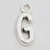 Charm-Anhänger in Buchstaben-Form: G