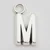 Charm-Anhänger in Buchstaben-Form: M