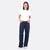 Damen Jeans Schnittmuster aus Hosenjeans Heavy Used Look