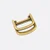 Klappbarer Doppel-D-Ring Metall 25 mm, Messing