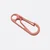 Kordelkarabiner Altrosa D213, 1 Stück