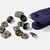 PRYM Nähfrei Hosenhaken und Stege 13mm Silberfarbig/Brüniert 4 Stück