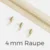 Endlos-Reißverschluss 4mm Raupe Milchweiß D99