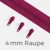 Reißverschluss Endlos Perlonraupe 4mm Zipper Fuchsia D258