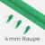 Reißverschluss Endlos Perlonraupe 4mm Zipper Grasgrün D052
