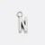 Charm-Anhänger in Buchstaben-Form: N