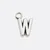Charm-Anhänger in Buchstaben-Form: W