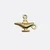 Charm Anhänger Wunderlampe Gold 1 Stück