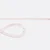 Elastisches Paspelband aus Baumwolljersey in Creme