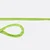 Elastisches Paspelband aus Baumwolljersey in Lime