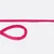 Elastisches Paspelband aus Baumwolljersey in Pink
