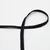 Elastisches Paspelband, 10 mm breit, in Black