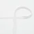 Elastisches Paspelband, 10 mm breit, in Off White
