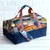 Weekender Tasche nähen aus Canavas Fische 