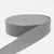 Gurtband Baumwollmix Soft 40mm Länge Mausgrau B24