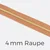 Reißverschluss Meterware Metallisiert Gold 4mm Apricot D114