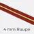 Reißverschluss Meterware Metallisiert Gold 4mm Rost D45