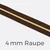 Reißverschluss Meterware Metallisiert Gold 4mm Dunkelbraun D568