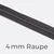 Reißverschluss Meterware Metallisiert Gunmetal 4mm Anthrazit B39