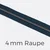 Reißverschluss Meterware Metallisiert Gunmetal 4mm Petrol D103