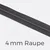 Reißverschluss Meterware Metallisiert Gunmetal 4mm Dunkelgrau D306