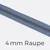 Reißverschluss Meterware Metallisiert Gunmetal 4mm Pastellblau D339