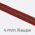 Reißverschluss Meterware Metallisiert Gunmetal 4mm Rost D45