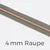 Reißverschluss Meterware Metallisiert Kupfer 4mm Mausgrau B24
