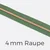 Reißverschluss Meterware Metallisiert Kupfer 4mm Salbei D100