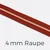 Reißverschluss Meterware Metallisiert Kupfer 4mm Rost D45