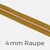 Reißverschluss Meterware Metallisiert Kupfer 4mm Curry D87