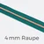 Reißverschluss Meterware Metallisiert Kupfer 4mm Dunkles Türkis D877