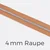Reißverschluss Meterware Metallisiert Silber 4mm Apricot D114