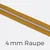 Reißverschluss Meterware Metallisiert Silber 4mm Senf D846