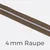 Reißverschluss Meterware Metallisiert Silber 4mm Taupe D894