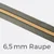 Reißverschluss Meterware Metallisiert Gold 6,5mm Mausgrau B24