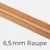 Reißverschluss Meterware Metallisiert Gold 6,5mm Apricot D114