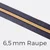 Reißverschluss Meterware Metallisiert Gold 6,5mm Lilac D319