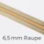Reißverschluss Meterware Metallisiert Gold 6,5mm Beige D371