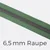 Reißverschluss Meterware Metallisiert Gunmetal 6,5mm Salbei D100