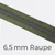 Reißverschluss Meterware Metallisiert Gunmetal 6,5mm Army D170
