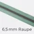Reißverschluss Meterware Metallisiert Gunmetal 6,5mm Mint D250