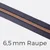 Reißverschluss Meterware Metallisiert Kupfer 6,5mm Lilac D319